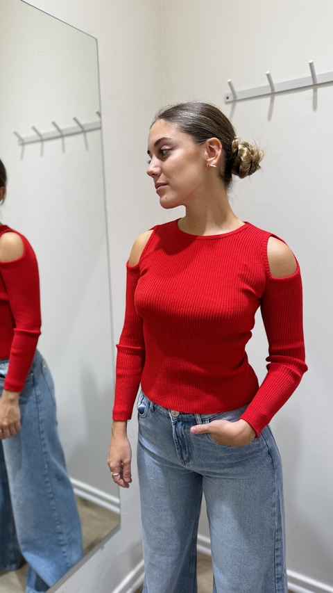 Sweater Lujan Rojo