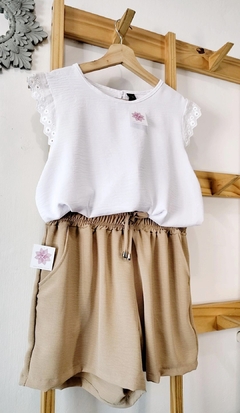 SHORT MAIA CAMEL - comprar online