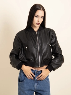 CAMPERA BOMBER LEATHER AMELIA