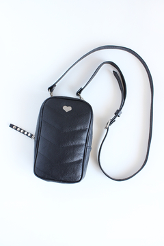 Mini bag DUBAI de cuero vacuno color negro - buy online