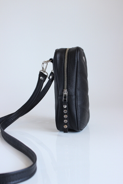 Mini bag DUBAI en cuero vacuno color negro - Tienda Romm