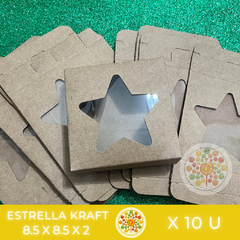 CAJITA ESTRELLA KRAFT X 10 UNIDADES