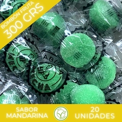 BOMBÓNES DE FRUTA X 20 UNIDADES VEGANO SABOR MANDARINA!