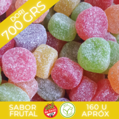 Gomitas Button Jellies Fruta VEGANOS Dori 700 grs!