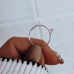Anillo orejas de gato Plata 925 Comprar en Ni idea