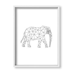 Cuadro Origami Elephant - tienda online