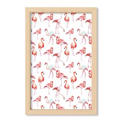 Cuadro Flamingos