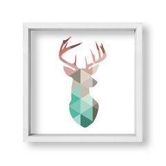 Cuadro Deer in colors - tienda online