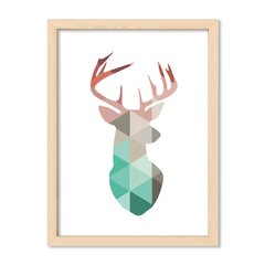 Cuadro Deer in colors