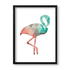 Imagen de Cuadro Flamingo in colors