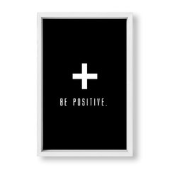 Cuadro Be positive - tienda online