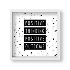 Cuadro Positive Thinking - tienda online