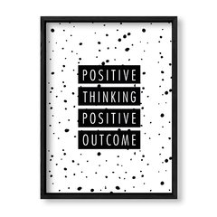 Imagen de Cuadro Positive Thinking