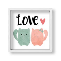 Cuadro Love Cats - tienda online