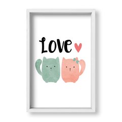 Cuadro Love Cats - tienda online