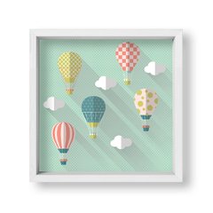 Cuadro Mundo en globos - tienda online