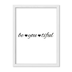 Cuadro Be you tiful heart - comprar online