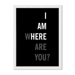 Cuadro I am here - comprar online