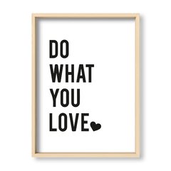 Cuadro Do what you love - El Nido - Tienda de Objetos