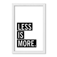 Cuadro Less is more - comprar online