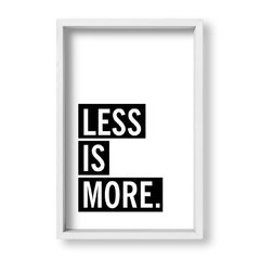 Cuadro Less is more - tienda online