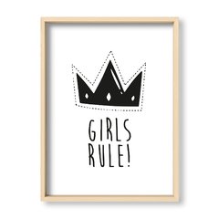 Cuadro Girls Rule - El Nido - Tienda de Objetos