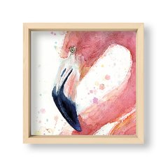 Cuadro Flamingo Watercolor - El Nido - Tienda de Objetos