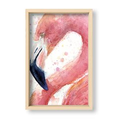 Cuadro Flamingo Watercolor - El Nido - Tienda de Objetos
