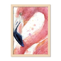 Cuadro Flamingo Watercolor