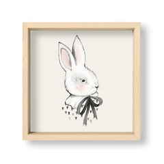 Cuadro Conejo en grises - El Nido - Tienda de Objetos