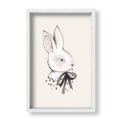 Cuadro Conejo en grises - tienda online