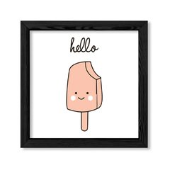 Cuadro Hello icecream pink en internet