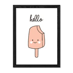 Cuadro Hello icecream pink en internet