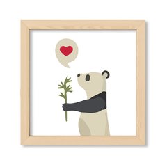 Cuadro Heart panda