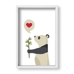 Cuadro Heart panda - tienda online