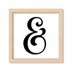 Cuadro Cool Ampersand