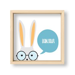 Cuadro Bonjour Rabbit - El Nido - Tienda de Objetos