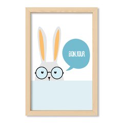 Cuadro Bonjour Rabbit