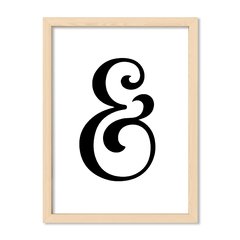 Cuadro Cool Ampersand