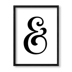 Imagen de Cuadro Cool Ampersand