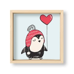 Cuadro Pinguino in love - El Nido - Tienda de Objetos