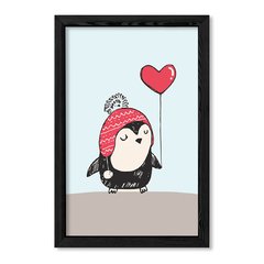 Cuadro Pinguino in love en internet