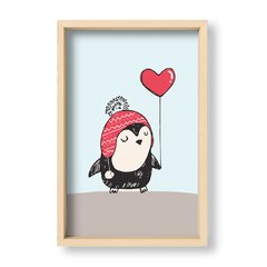 Cuadro Pinguino in love - El Nido - Tienda de Objetos