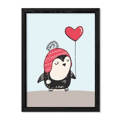 Cuadro Pinguino in love en internet