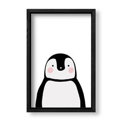 Imagen de Cuadro Pinguino in black