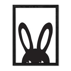 Cuadro Conejo in black en internet