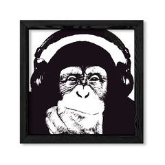 Cuadro Monkey in black en internet