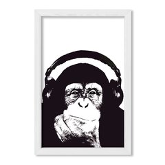 Cuadro Monkey in black - comprar online