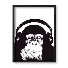 Imagen de Cuadro Monkey in black