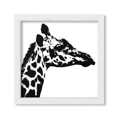 Cuadro Giraffe in black - comprar online